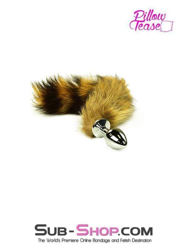 Sissy 2306HS-SIS      Sissy Good Pet Foxy Furry Tail Steel Butt Plug