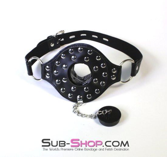 Sissy 2536LT-SIS      Sissy Girlie Slave Set Plug-her Locking Tube & BDSM Training Plug Open Mouth Gag
