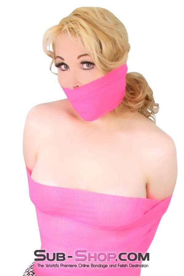 Sissy 5748A-SIS      Pretty Sissy Pink Wrap-Sure Self Adhesive Bondage and Sissy Training Gag Wrap