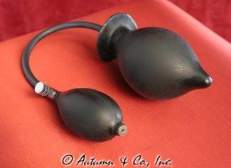 Sissy 7355D-SIS      Sissy's Inflatable Solid Latex Butt Plug