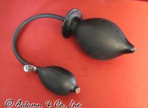 Sissy 7355D-SIS      Sissy's Inflatable Solid Latex Butt Plug