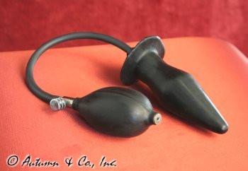 Sissy 7355D-SIS      Sissy's Inflatable Solid Latex Butt Plug