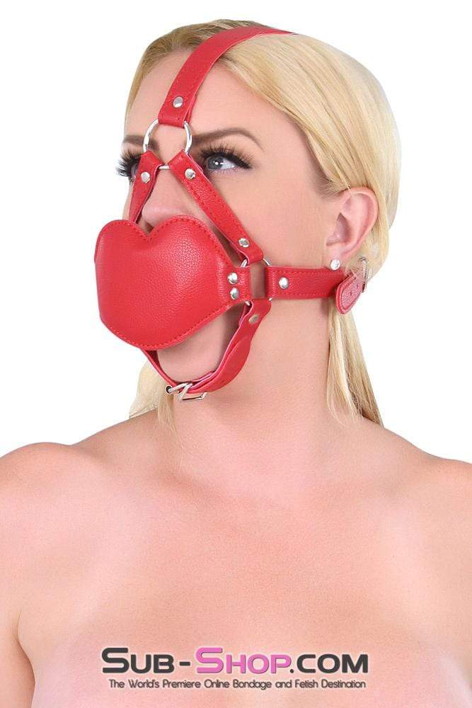 Sissy 7935DL-SIS      Red Lips Blow Job Trainer Thick Sissy Slave Penis Gag Dungeon Mistress Trainer