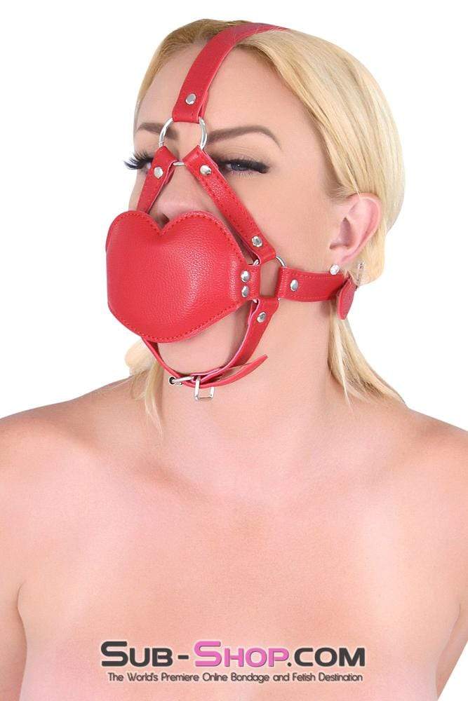 Sissy 7935DL-SIS      Red Lips Blow Job Trainer Thick Sissy Slave Penis Gag Dungeon Mistress Trainer