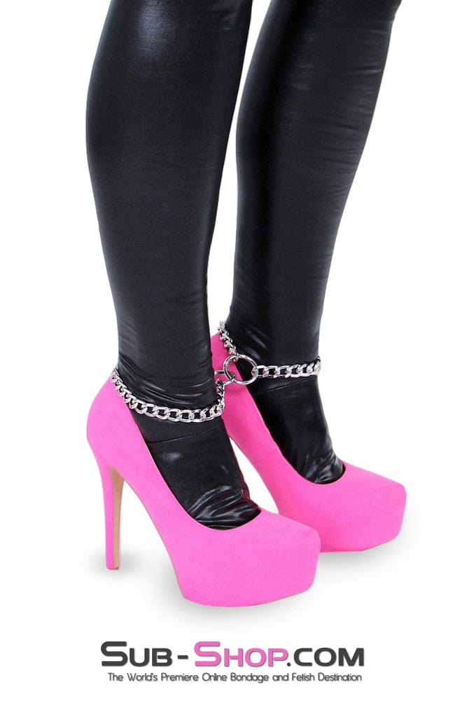 Sissy 8878RS-SIS      Sissy Boi Jeweled Chain Ankle Cuffs
