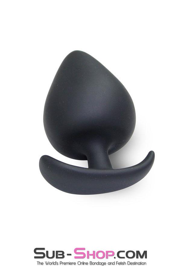 Sissy 9825M-SIS      Sissy's Really BIG Black XXL Silicone Anal Plug