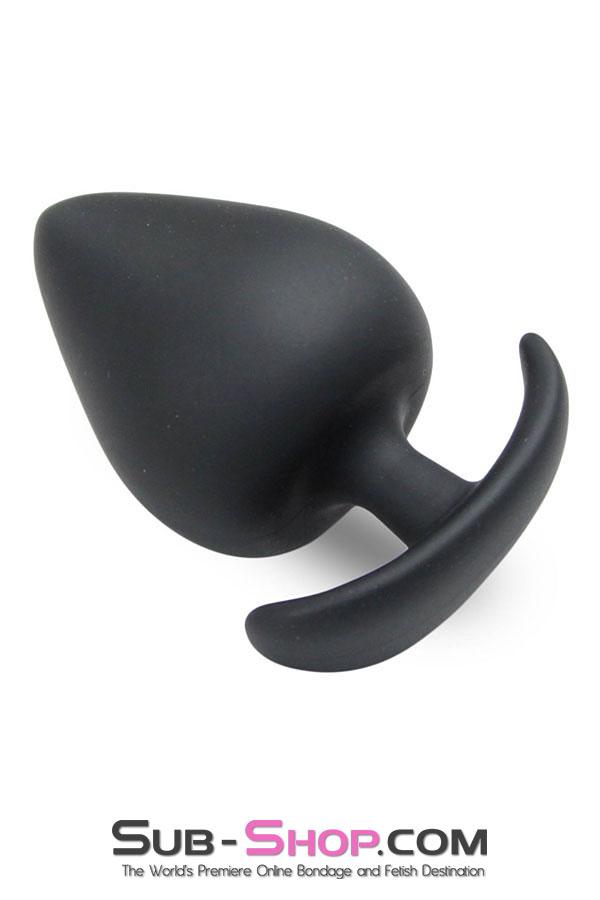 Sissy 9825M-SIS      Sissy's Really BIG Black XXL Silicone Anal Plug