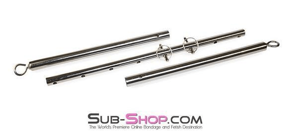 Spreader Bar 7710HS      Adjustable Bondage Spreader Bar, Chrome