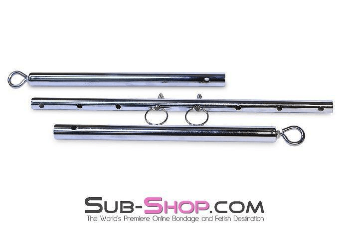Spreader Bar 7710HS      Adjustable Bondage Spreader Bar, Chrome