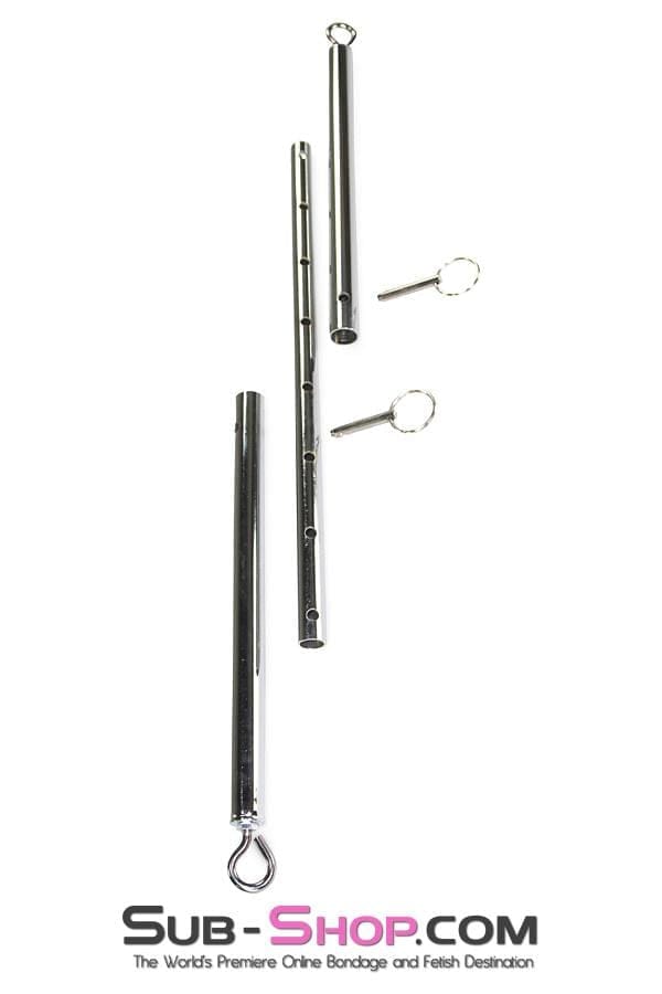 Spreader Bar 7710HS      Adjustable Bondage Spreader Bar, Chrome
