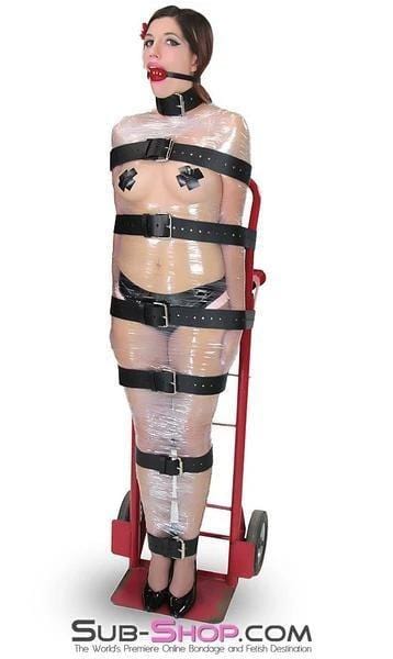Tape Gags and Wraps 5743A      1,000 ft. Erotic Bondage Fantasy Wrap, Clear