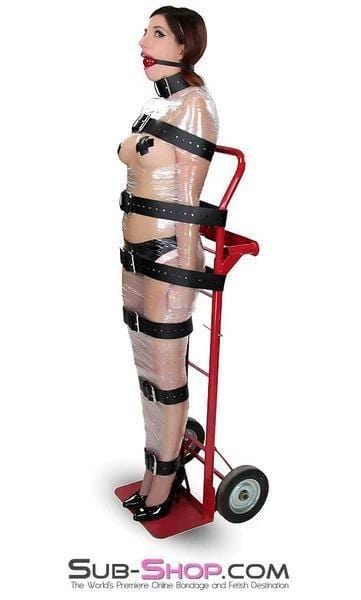 Tape Gags and Wraps 5743A      1,000 ft. Erotic Bondage Fantasy Wrap, Clear