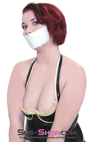 Tape Gags and Wraps 7768A      Microfoam Hypoallergenic Gag Tape, 3"