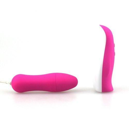 Vibrators 7305M      12 Function Wireless Remote Control Pink Silicone Waterproof Bullet Vibe
