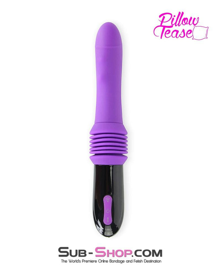 Vibrators 7882M      Rechargeable Thrusting Cordless Vibrating Dildo with Tilting Suction Cup Stand
