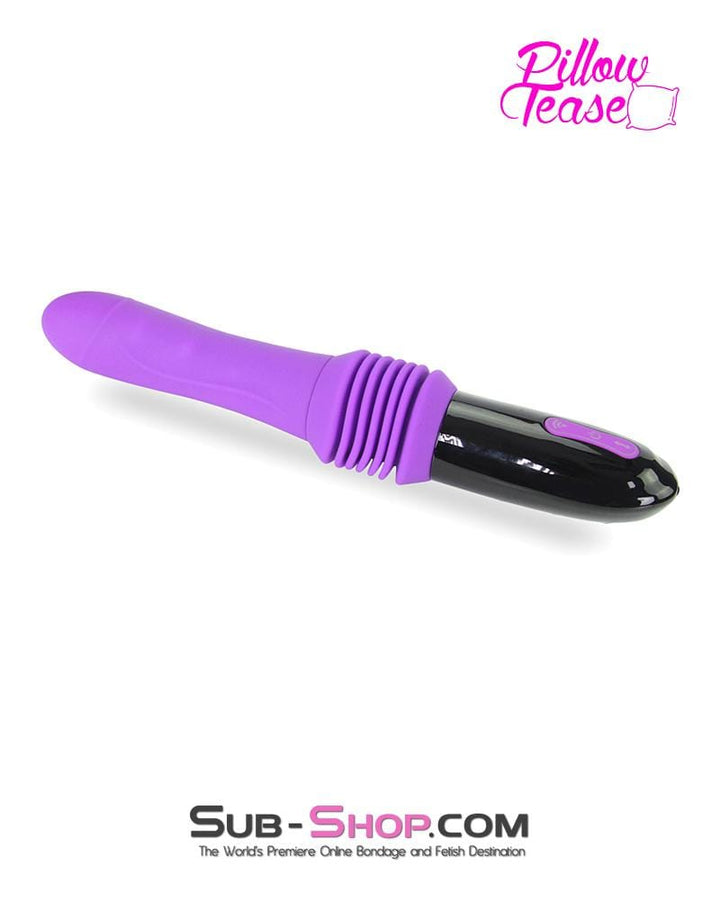 Vibrators 7882M      Rechargeable Thrusting Cordless Vibrating Dildo with Tilting Suction Cup Stand