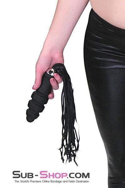 Whip 0889M      Deluxe Large Graduated Silicone Anal Dildo Whip