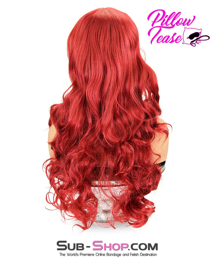Wig 9960AE      Scarlet 22" Long Red Curly Wig