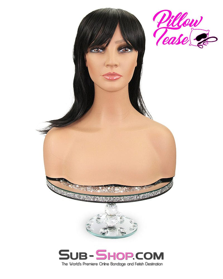 Wig 9963AE      Raven Beauty 13 Inch Short Black Wig