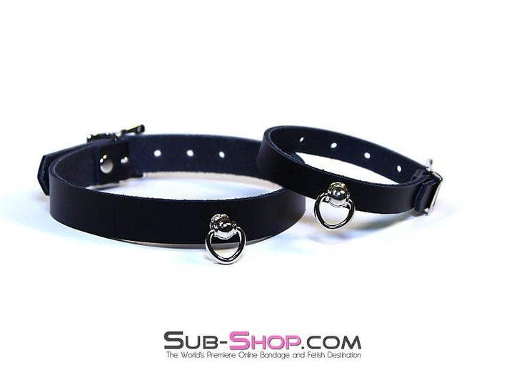 Wrist and Ankle Bondage 7117A      Kinky Kitten Wristband